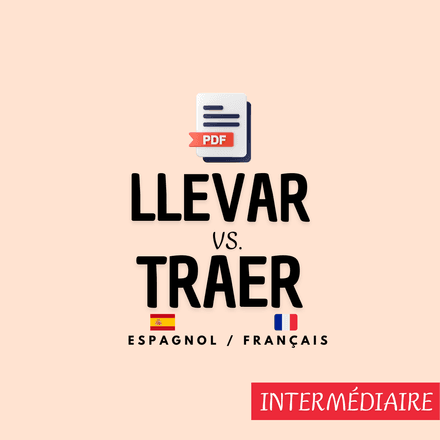 La diferencia entre LLEVAR y TRAER