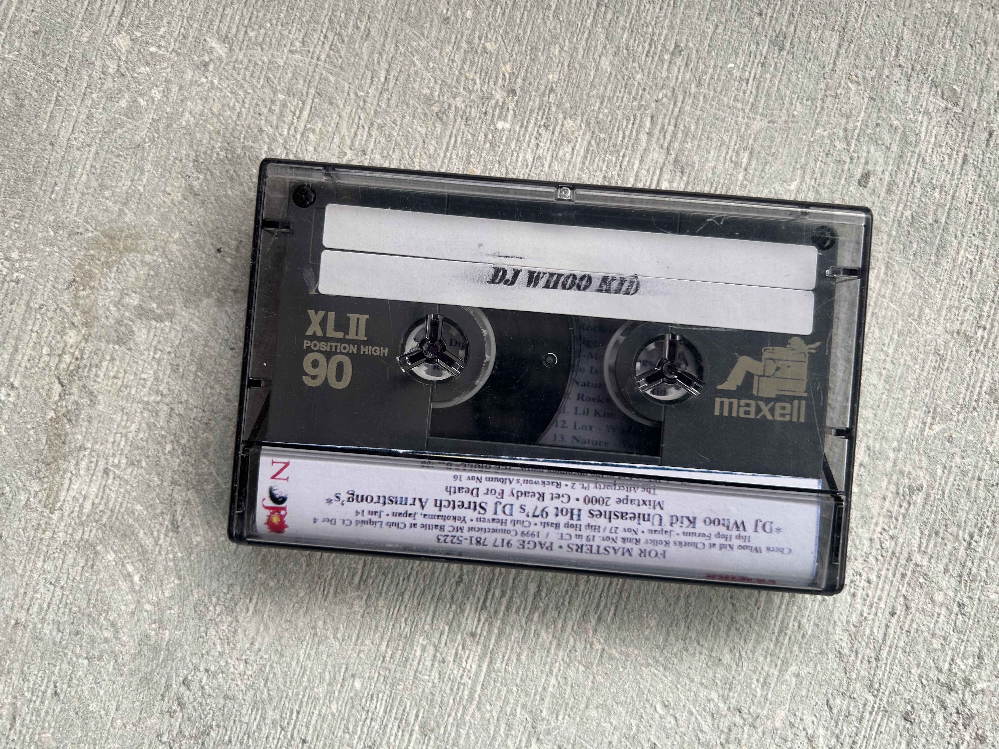 【超限定】DEATH TAPE 2000 DVD TRILER MIXTAPE DJ WHOO KID MURDA MIXTAPE 2000 HIP HOP MIXTAPE CASSETTE TAPE