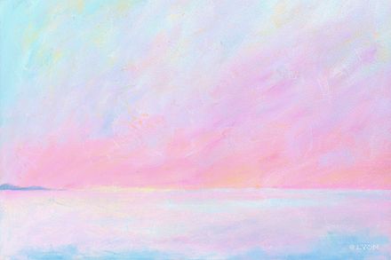 Pink Dawn Over Kailua Beach