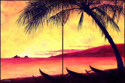 Mokulua Outrigger Sunset