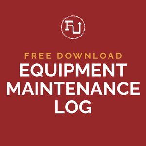 Equipment Maintenance Log