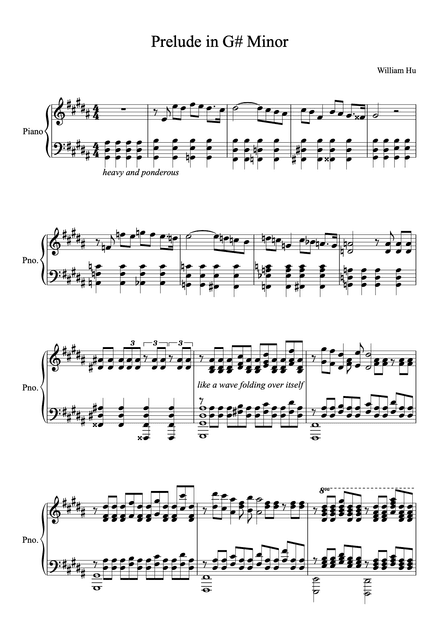 Prelude in G# Minor - Oceans
