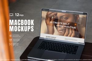 MacBook Mockups Vacation Mood