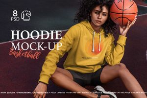 Hoodie MockUps Basketball