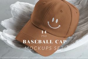 Baseball Cap Mockups Set