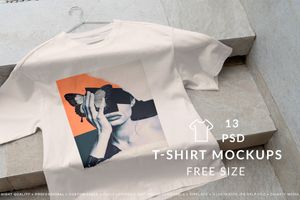 T-Shirt Oversize Mockups
