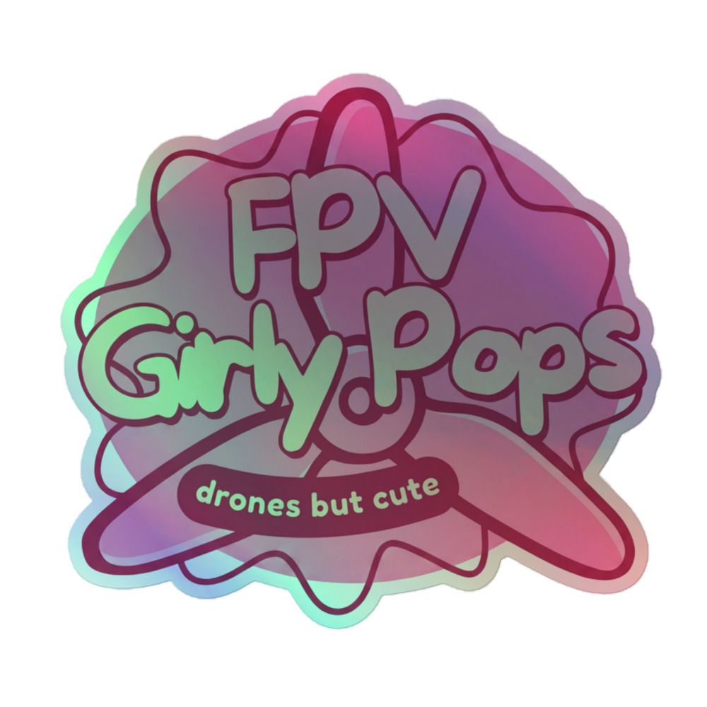 FPV Club Holo Sticker