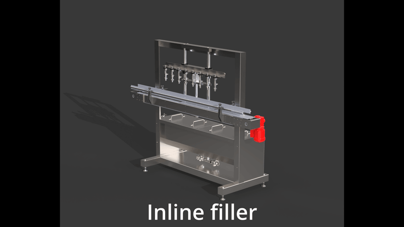 INLINE FILLER CAD MODEL