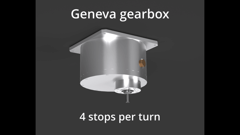 GENEVA GEARBOX CAD MODEL