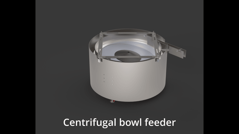 CENTRIFUGAL FEEDER CAD MODEL