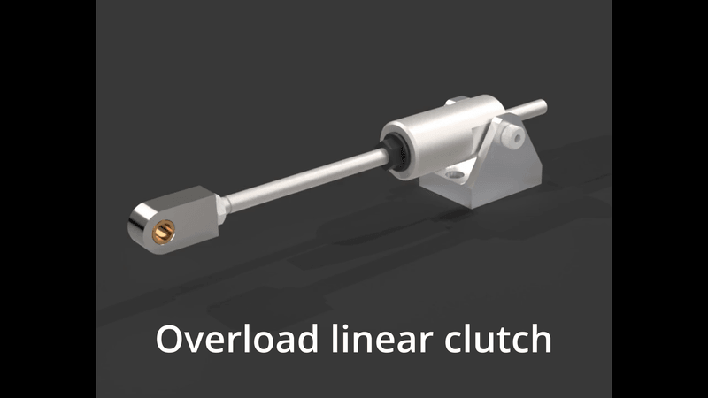 OVERLOAD LINEAR CLUTCH CAD MODEL