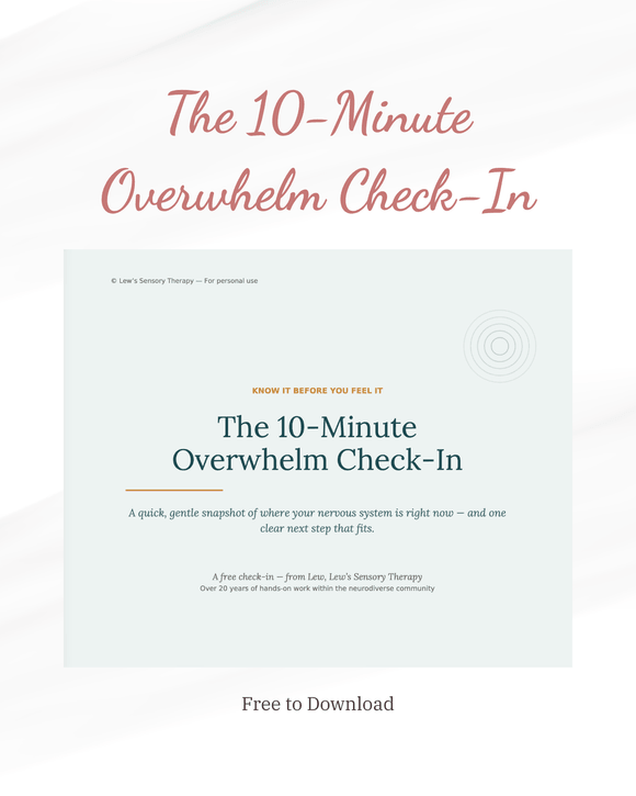 The 10-Minute Overwhelm Check-In (Free)