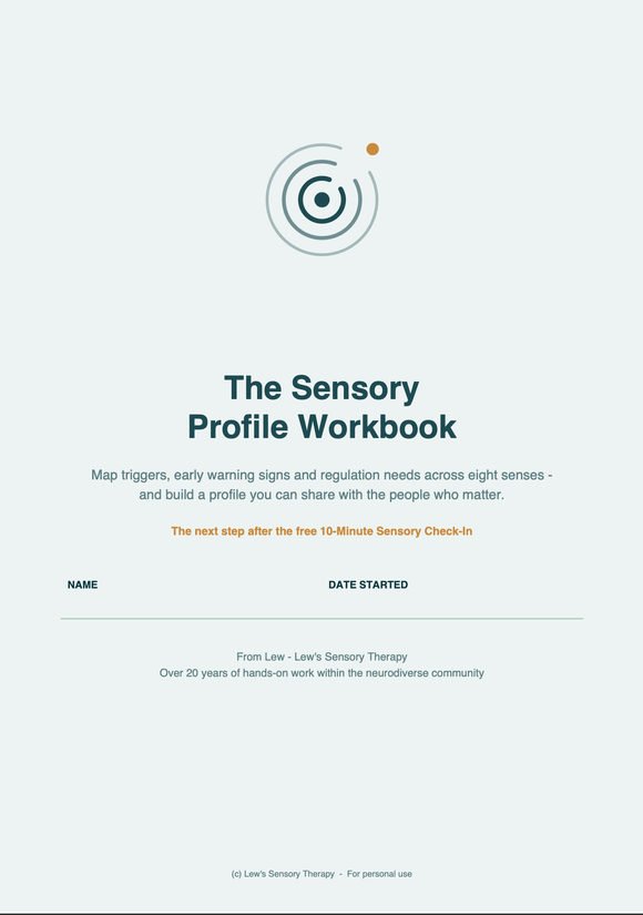 Sensory Profile Workbook