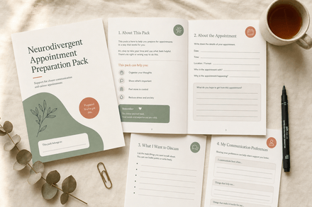 Neurodivergent Appointment Prep Pack