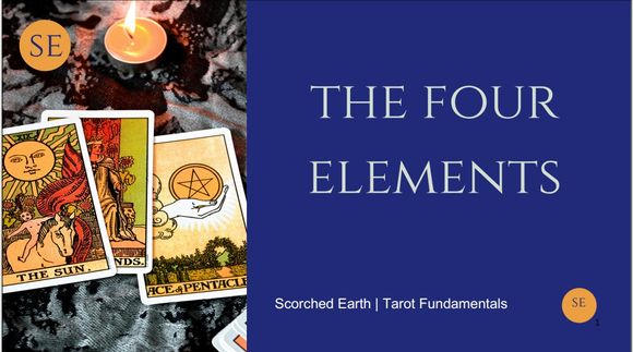 THE FOUR ELEMENTS || TAROT FUNDAMENTALS