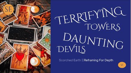 NEGATIVE CARDS || REFRAMING FOR DEPTH