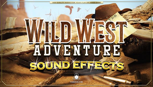 Wild West Country Sound Effects Library - Western Cowboy Ranch Farm Royalty Free AAA SFX Audio Pack