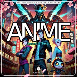 ANIME Sound Effects Library: Authentic Japanese Cartoon Sounds for Dynamic Games &amp; Video Content