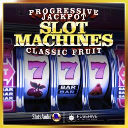 PROGRESSIVE SLOTS and CLASSIC FRUIT MACHINES Casino Slot Game Royalty Free Sound Effects Library