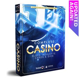 THE COMPLETE CASINO: Royalty-Free Sound Effects, Voiceovers &amp; Music for Slots, Gambling Table Games