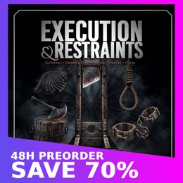 EXECUTION &amp; RESTRAINTS | Guillotines • Gallows • Torture Devices • Shackles • Chains