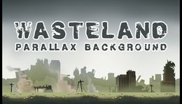 WASTELAND - Zombie Apocalypse Modern Warfare PARALLAX CITY BACKGROUND for games