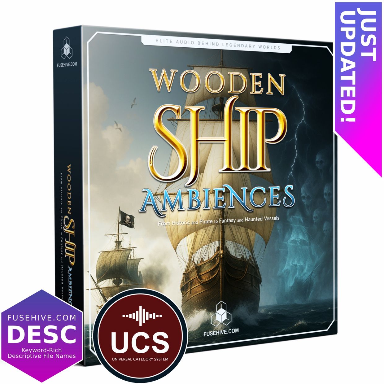 Royalty-Free Pirate Ship Ambience Sound Effects Library | Sailing ...