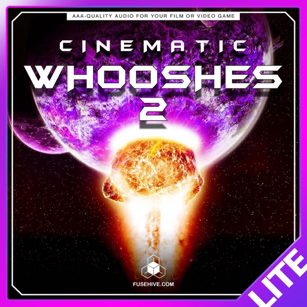 Cinematic Whooshes Sound Effects Library 02 Trailers