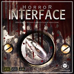 HORROR USER INTERFACE SOUND EFFECTS LIBRARY - Spooky Creepy Evil UI Menu Sounds Game Audio Pack