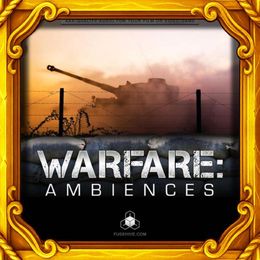 WARFARE AMBIENCES Sound Effects Library - Army Combat Battlefield Weapon War Background Environment