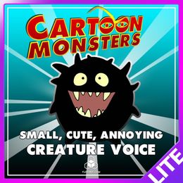 Small, Cute, Annoying, Modern Cartoon Creature - Royalty Free Voice Samples Library [Animation SFX]