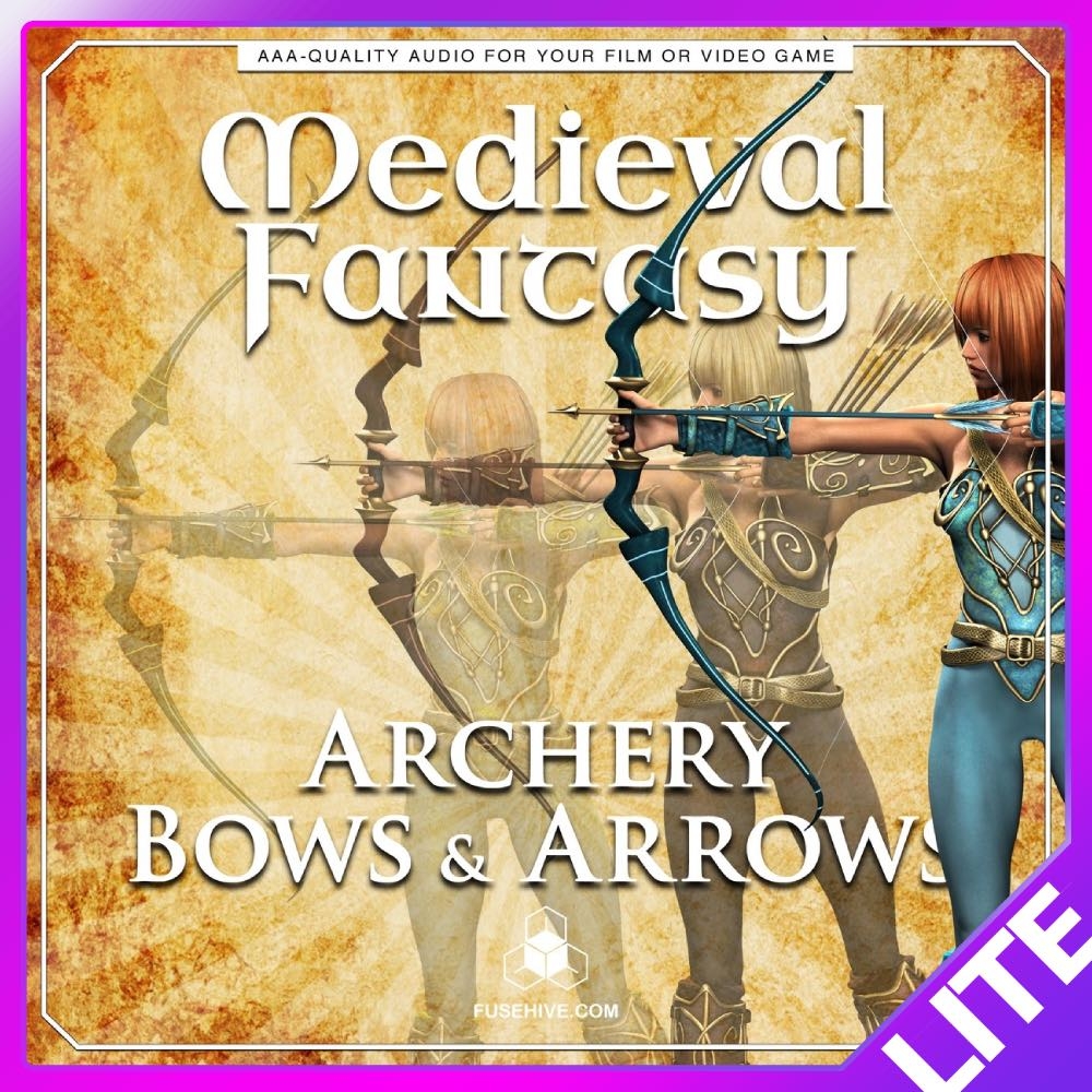 Archery Bows & Arrows RPG Game Sound Effects Library