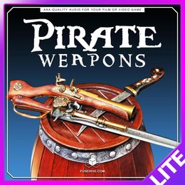 PIRATE WEAPONS SOUND EFFECTS LIBRARY – Caribbean Themed Combat Daggers Swords Knives Muskets Cannons