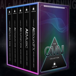 OMNI 🤖 The Ultimate Audio Bundle for Machine Learning &amp; AI Applications - Voice Music Sound Effects