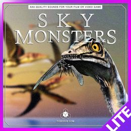 Monster Birds &amp; Sky Creatures, Beasts, Dinosaurs &amp; Dragon Sound Effects Library