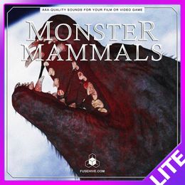 Monster Mammals Sound Effects Library - Creatures, Beasts, Dinosaurs &amp; Dragon Sounds