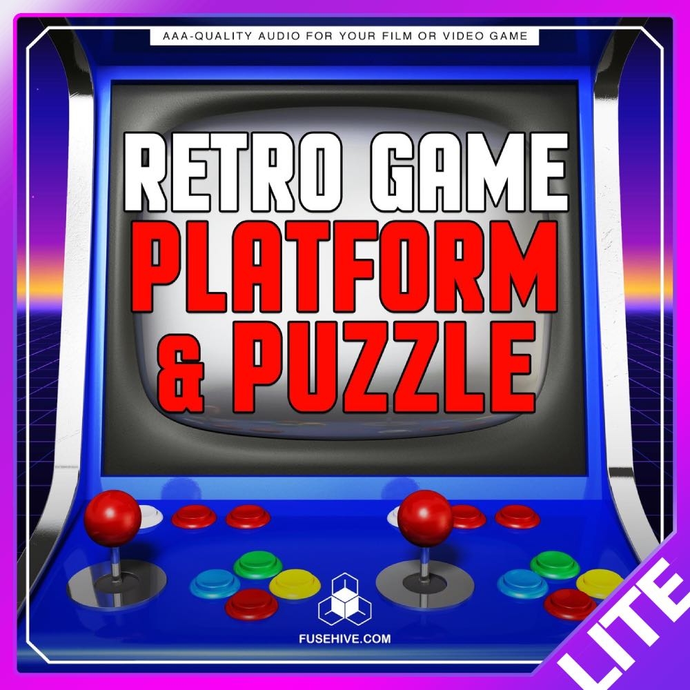 Retro Platform & Puzzle Game Sound Effects Library O