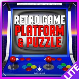 Retro Platform &amp; Puzzle Game Sound Effects Library - Old School Analog Arcade AAA SFX MINI PACK