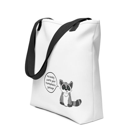 No Buddy Wants Your Transphobia Garbage Tote