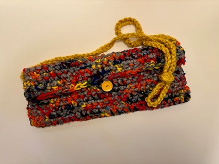 Genderfree Recycled Grey Rainbow Keeper of Things with Strap On 