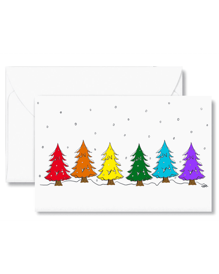 Rainbow Wonderland Greeting Card