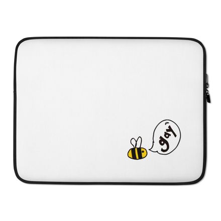 Bee Gay Laptop Sleeve