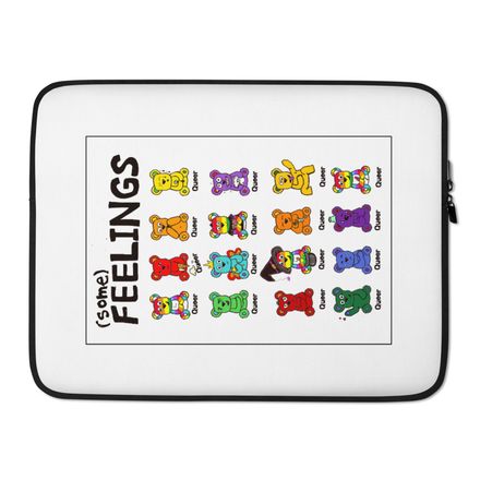 All Feelings Are Queer Laptop Sleeve