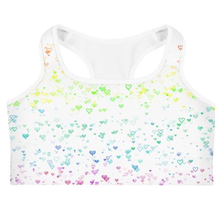 Pride Love Genderless Sports Bra (Adult)