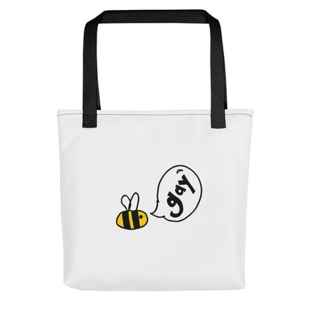 Bee Gay Tote Bag