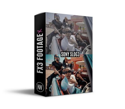 SONY FX3 SLOG3 FOOTAGE - CAR RIG