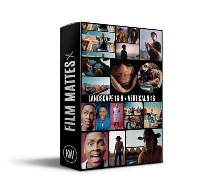 FILM MATTES + SPLIT SCREENS PACK (30 VARIATIONS)