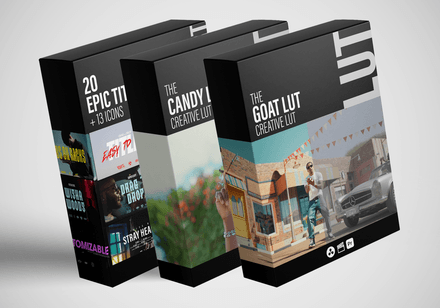 GOAT + CANDY LUTs + EPIC TITLES BUNDLE