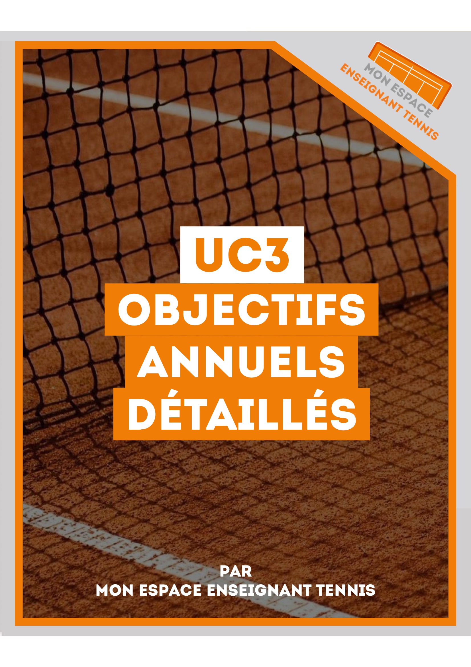 UC3 Objectifs Annuels Détaillés