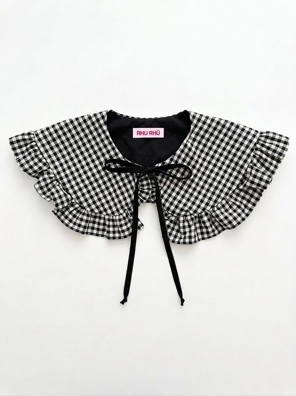 Mimi Gingham Collar